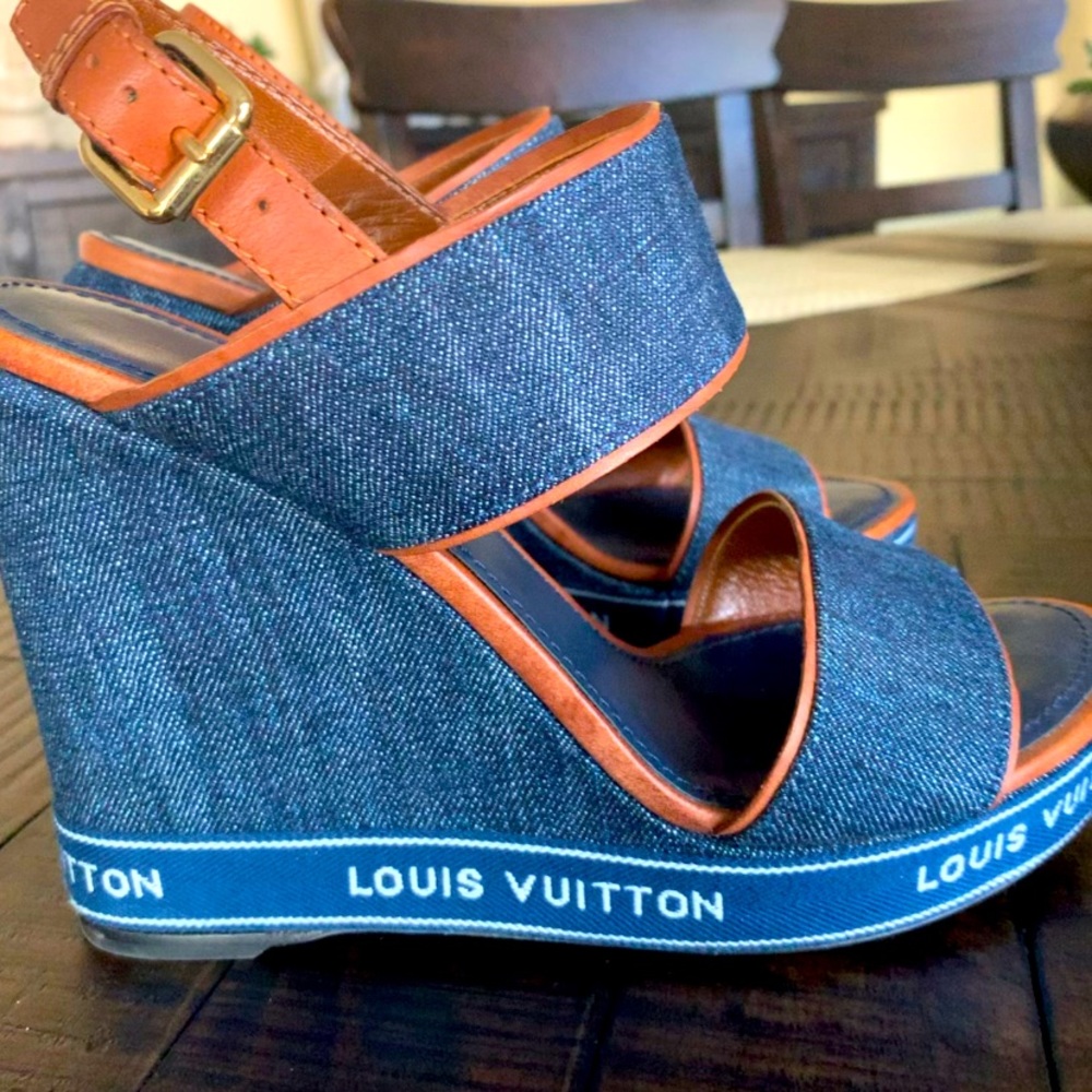 Louis Vuitton wedges